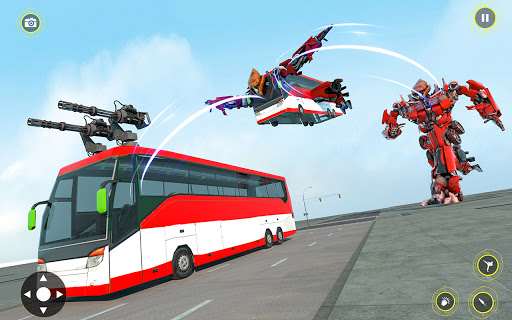 Police Robot Bus Transformation Car Game  APK screenshots 17