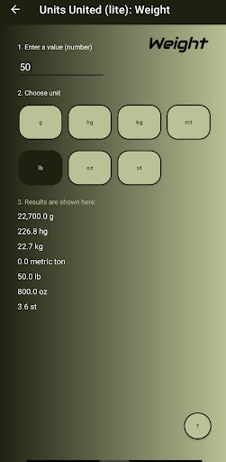 Units United (lite) Screen 3