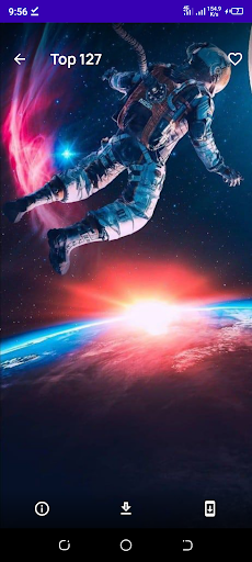 Android application Space Wallpapers App HD & 4K screenshort