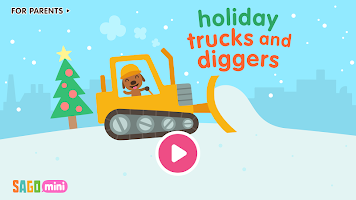 Sago Mini Holiday Trucks and Diggers