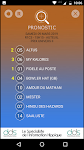 screenshot of QPlus  Résultats  Prono Quinté