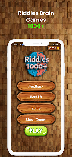 Android application Riddles Brain Games Puzzle Pro screenshort