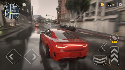 Driving Dodge Charger Race Car Screenshot 1 - AppWisp.com
