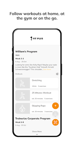 1 Fit Plus ekran görüntüsü