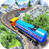 Offroad Oil Tanker Transport Truck Driver Sim 2017 icon