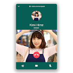 Cover Image of ดาวน์โหลด Fake Call Kimi Hime  APK