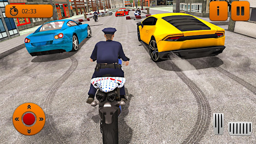 US Police Motor Bike Chase  screenshots 5