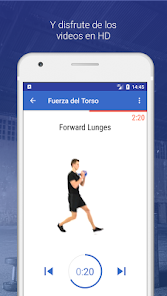 Screenshot 3 Kettlebell workouts de Fitify android
