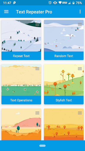 Android application Text Repeater PRO screenshort