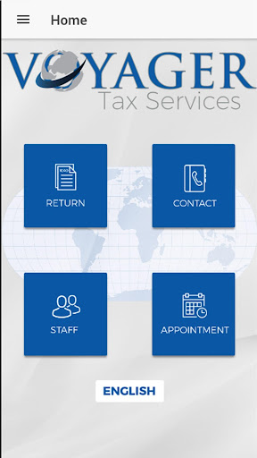 Voyager Tax Services Screen 2