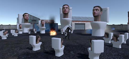 Toilet Monster Survival 3D