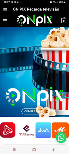 Android application Express ONPIX Recarga TV screenshort