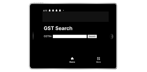 GST GSTIN Find Details Screen 3