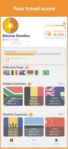 Android application travelSko screenshort