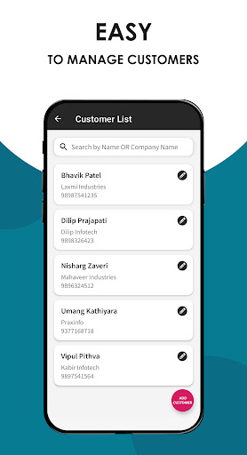 Praxinfo Sales Assistant Screen 3