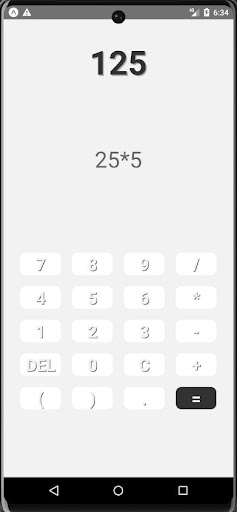 Android application Clever Calculator screenshort