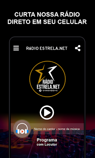 Android application Rádio estrela.net screenshort