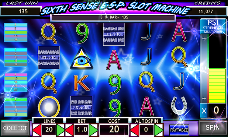 Psychic Sixth Sense ESP Slots - 9533 - (Android)