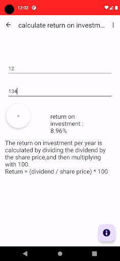 Percentage Calculator 23 Screen 3