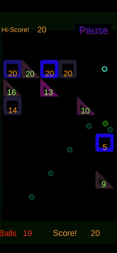 Android application Bricks Ball Crusher Arcade screenshort