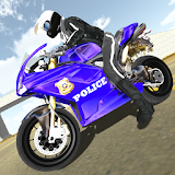 Police Bike Stunt Simulator 3D icon