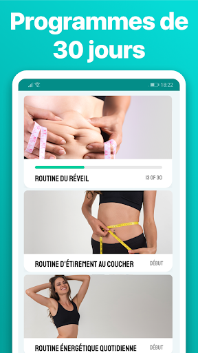 Aperçu de l'application