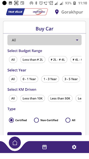 TrueWheels Screen 2