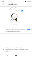 screenshot of Google Pixel Buds