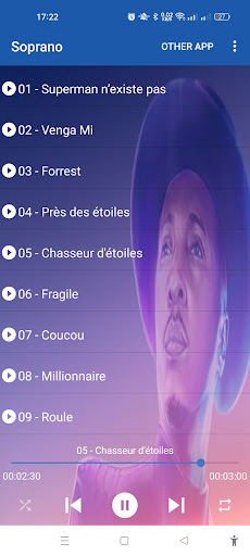 Soprano Sans internet Screen 3