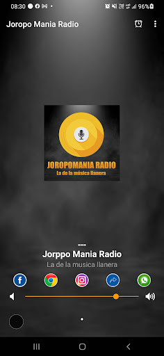 Android application Joropomania Radio screenshort