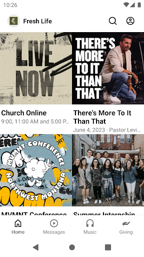 Screenshot of Fresh Life
