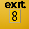 The corridor exit 8 icon