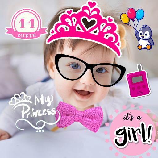 Baby Story Pic Editor Mileston  Icon