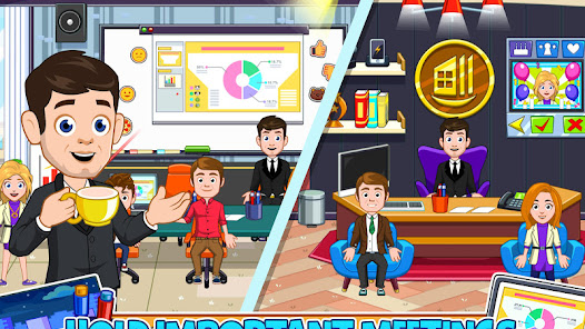 My City : Office Mod APK 4.0.1 (Paid for free)(Unlocked)(Full) Gallery 6