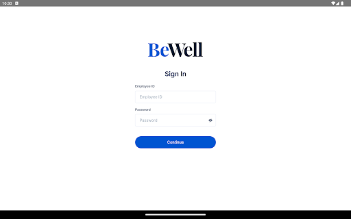 BeWell Check-in