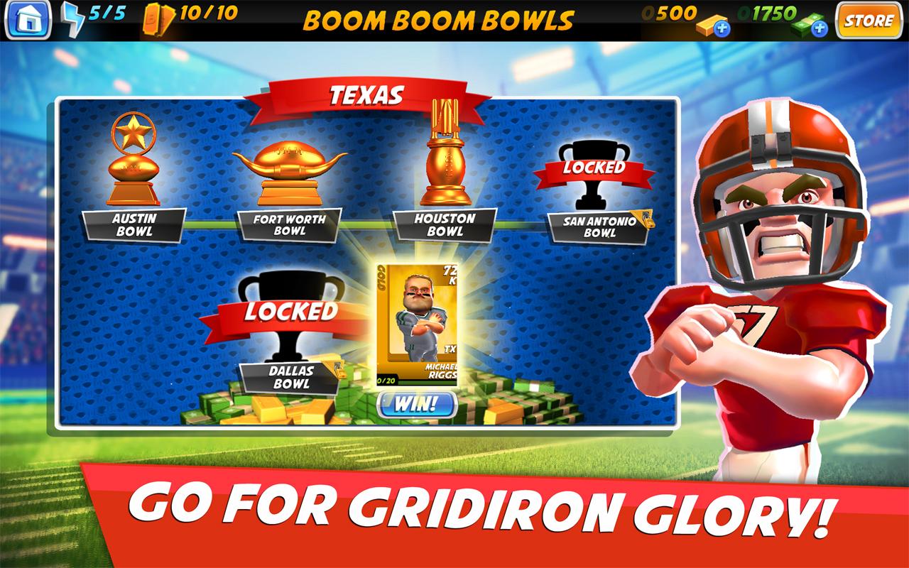 Android application Boom Boom Football screenshort