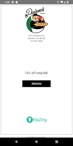 DFCUPerks Screen 2