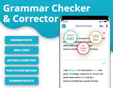 Grammar Checker – Spell Check MOD APK (Premium Unlocked) 1
