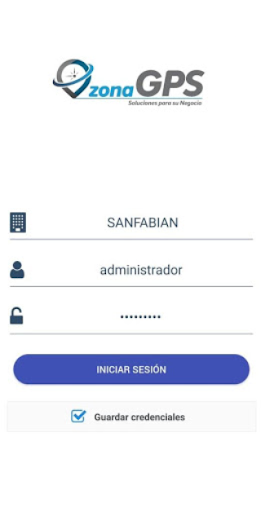 Android application ZonaGPS screenshort