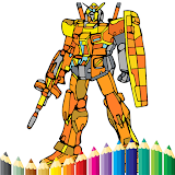 Robot Coloring Book icon
