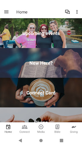 Android application Cannon Memorial Baptist Church screenshort