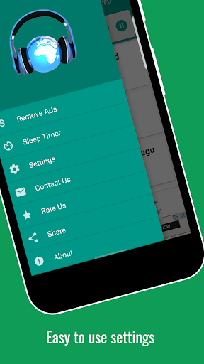Android application Radio Telugu screenshort