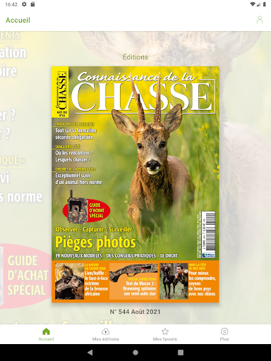 Connaissance de la Chasse Screen 2