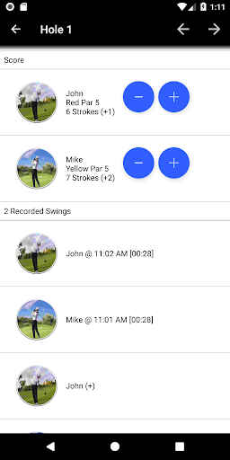 Track My Golf Screen 2