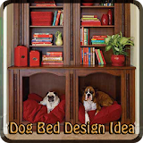 Dog Bed Design Idea. icon
