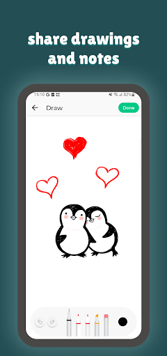 Send Widget - Draw & Share Screen 3