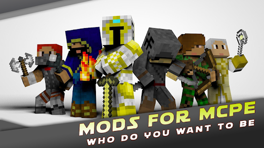 Mods for Minecraft PE by MCPE Apk Download 5