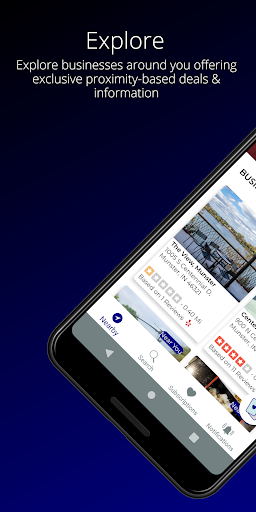Android application Mobile Nexus Nearby screenshort