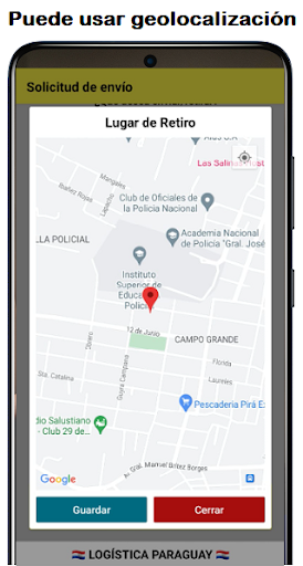 LOGPY Logística Paraguay Screen 3
