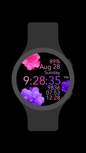 Android application Pink Purple (No Animation) screenshort